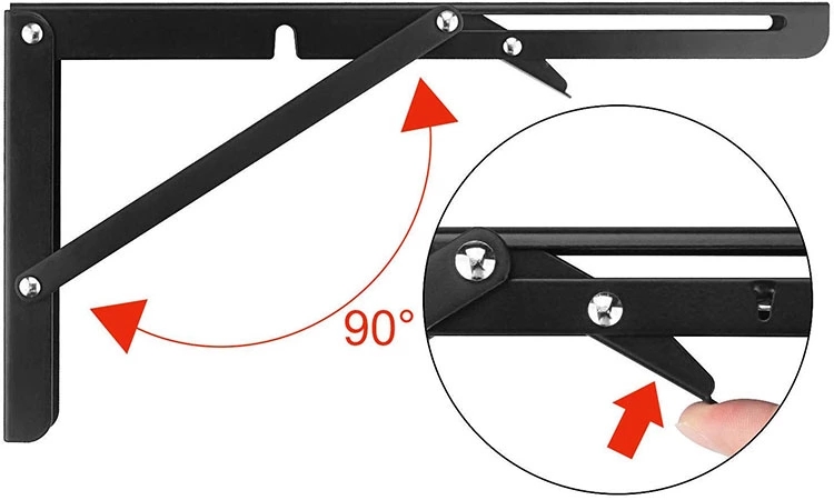 FOLDING SHELF BRACKETS